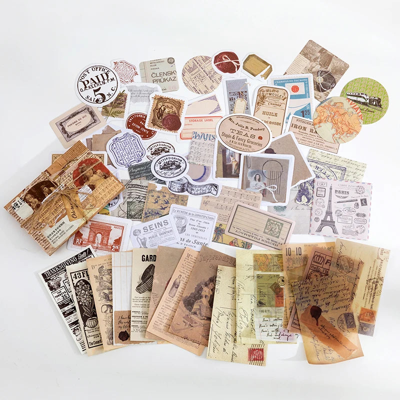 Vintage Stationary Pack | Scrapbooking & Junk Journaling