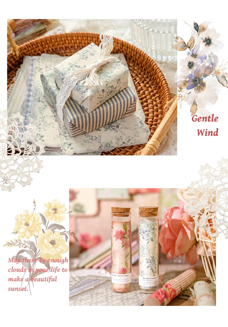 Gentle Wind Series Scrapbooking Paper Set