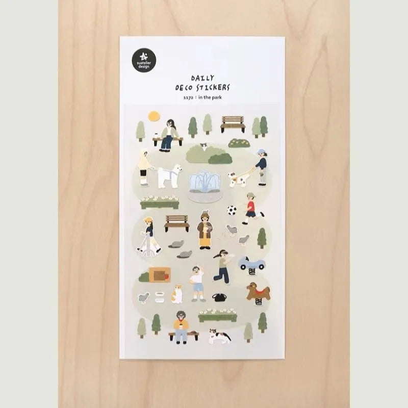 In The Park Sticker Pack