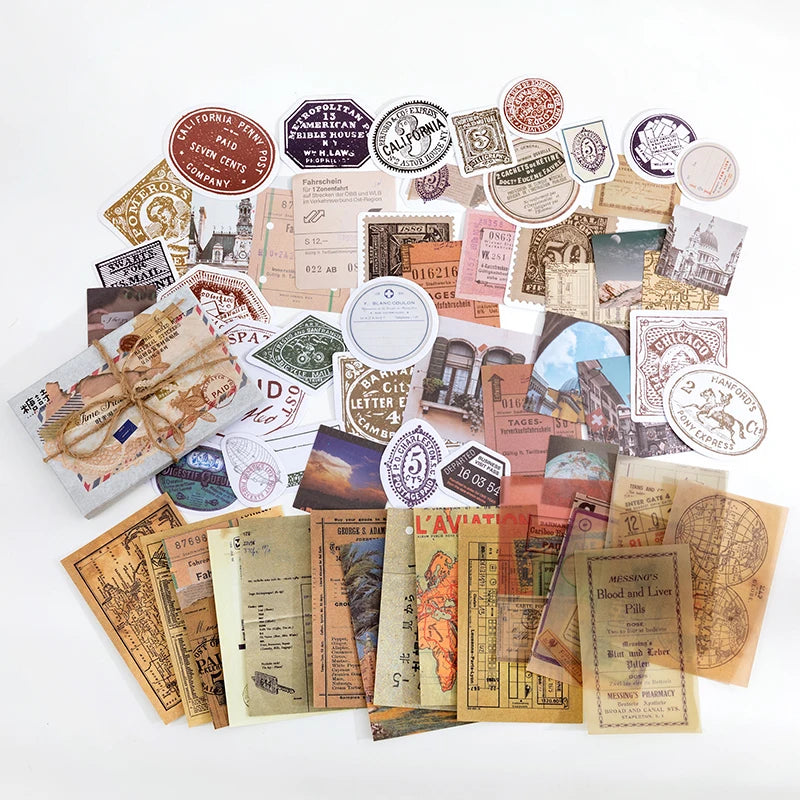 Vintage Stationary Pack | Scrapbooking & Junk Journaling