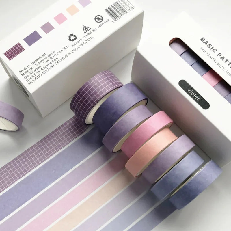 Retro Pattern Washi Tape