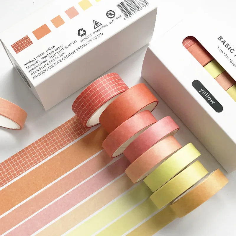 Retro Pattern Washi Tape