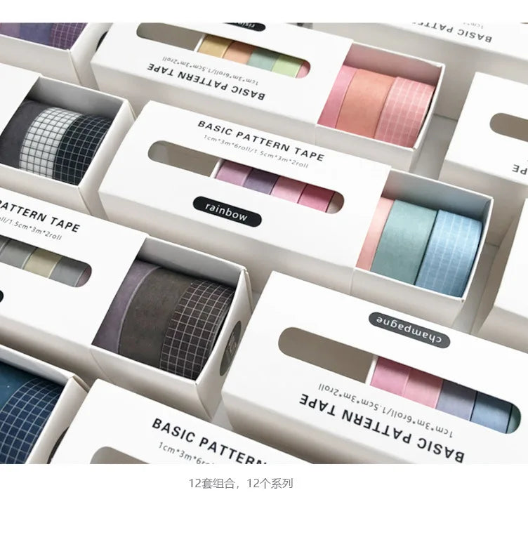 Retro Pattern Washi Tape