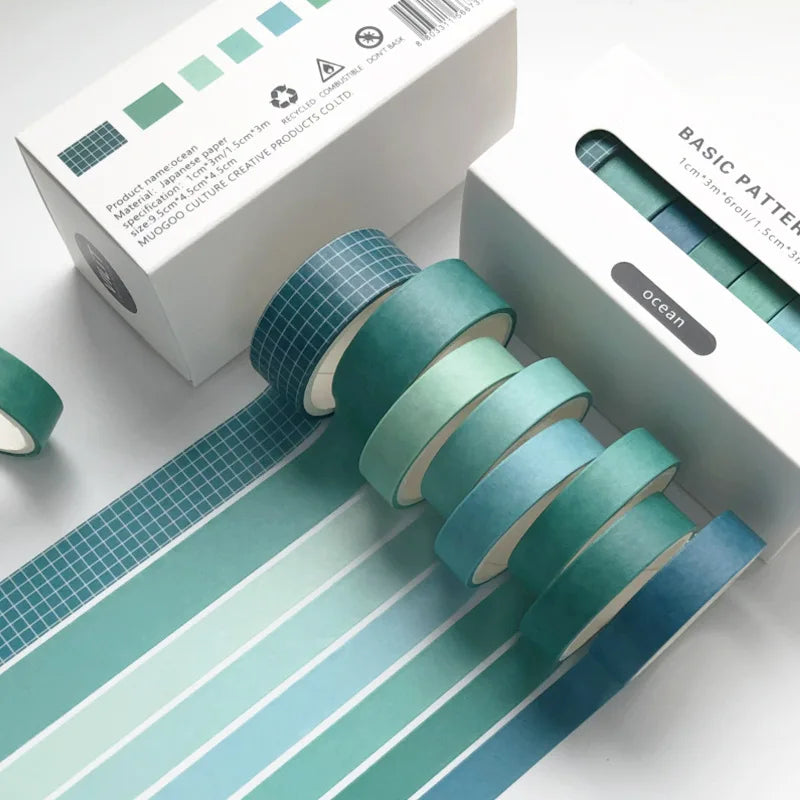 Retro Pattern Washi Tape