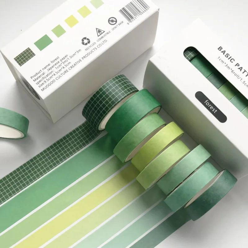 Retro Pattern Washi Tape