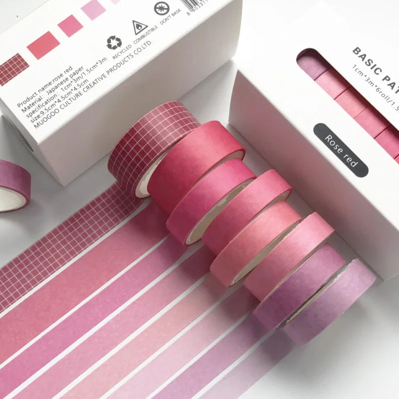 Retro Pattern Washi Tape