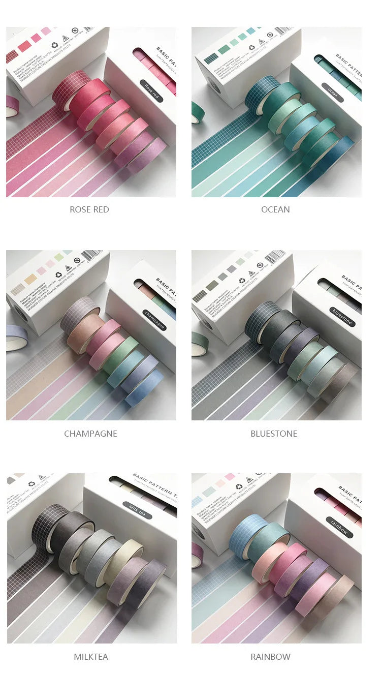 Retro Pattern Washi Tape