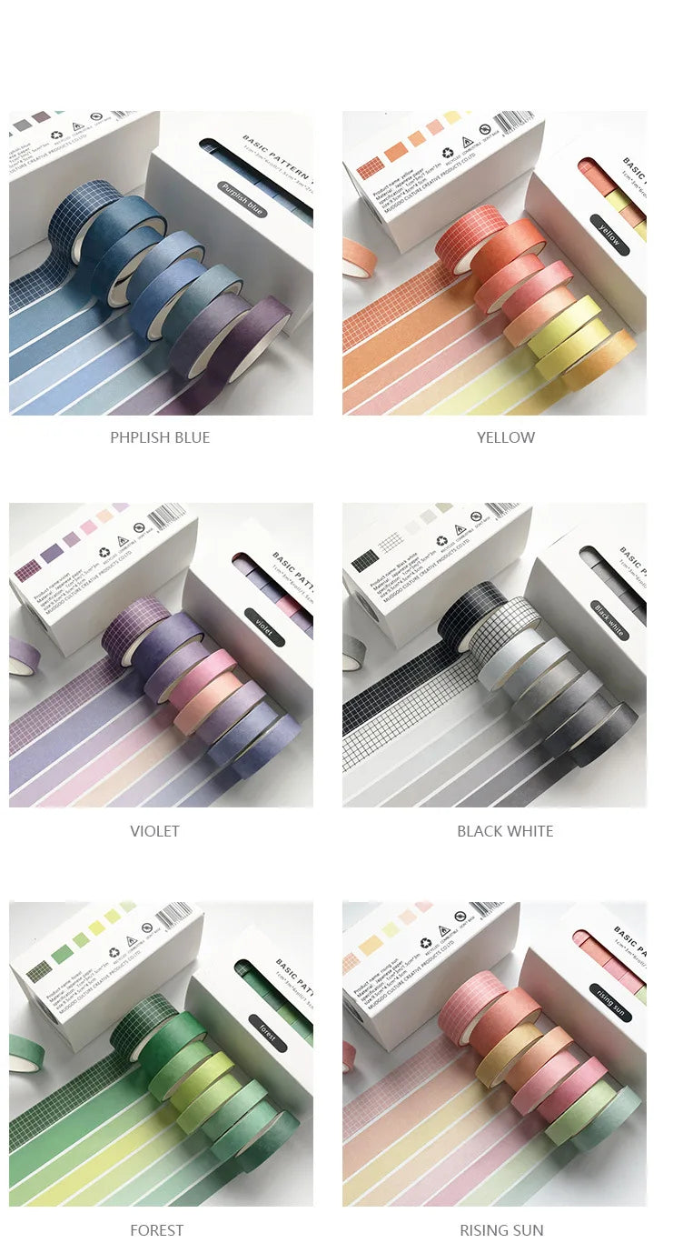Retro Pattern Washi Tape