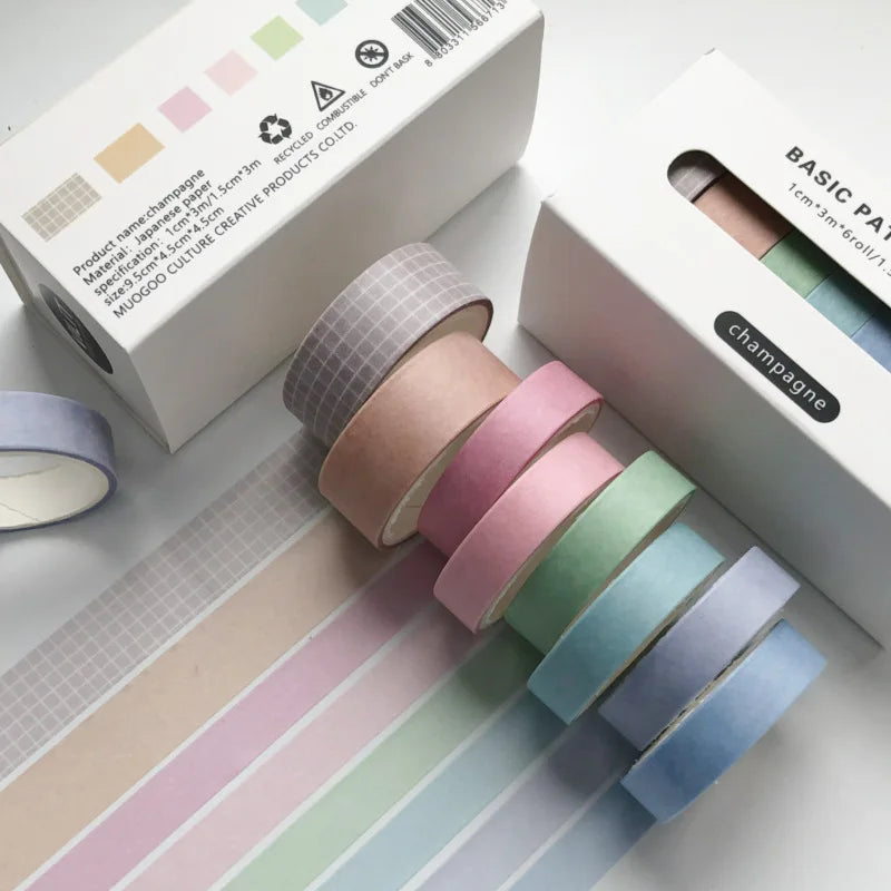Retro Pattern Washi Tape