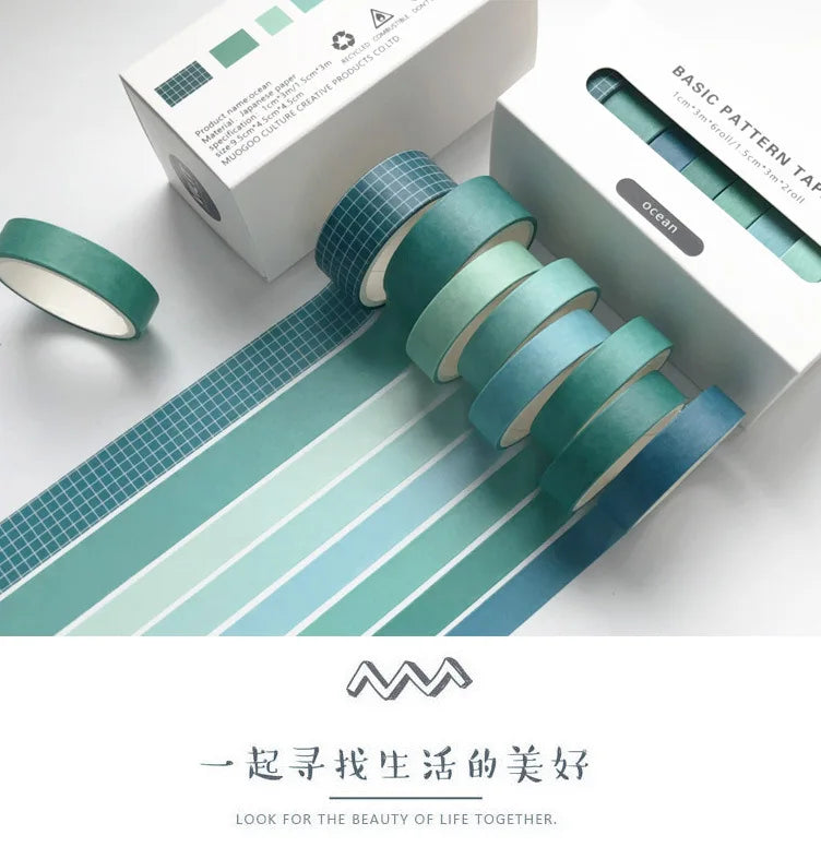 Retro Pattern Washi Tape