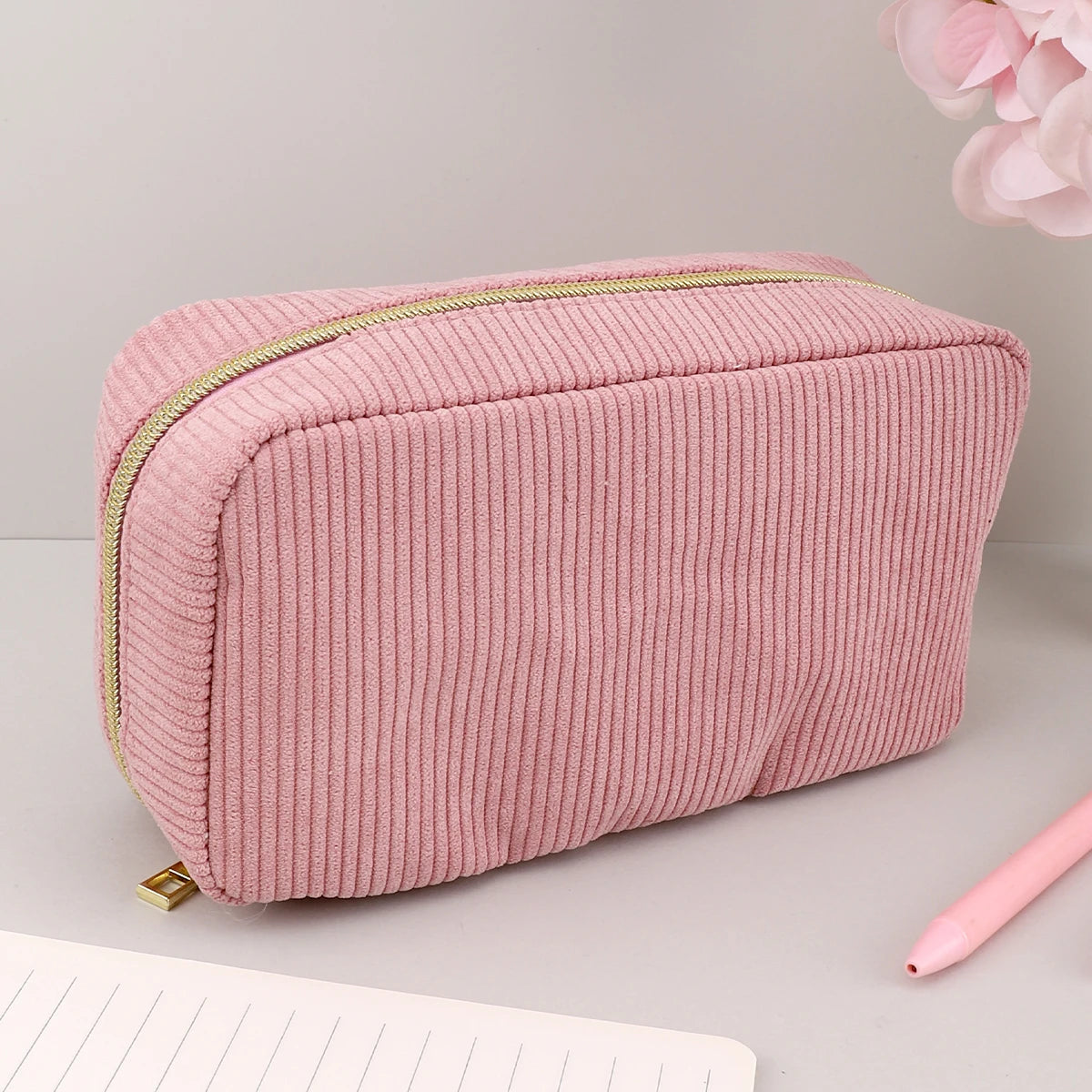Corduroy Pencil Pouch