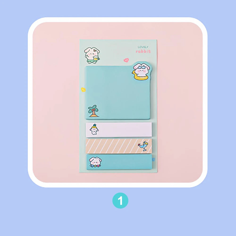 Cartoon Animal Sticky Note Sets