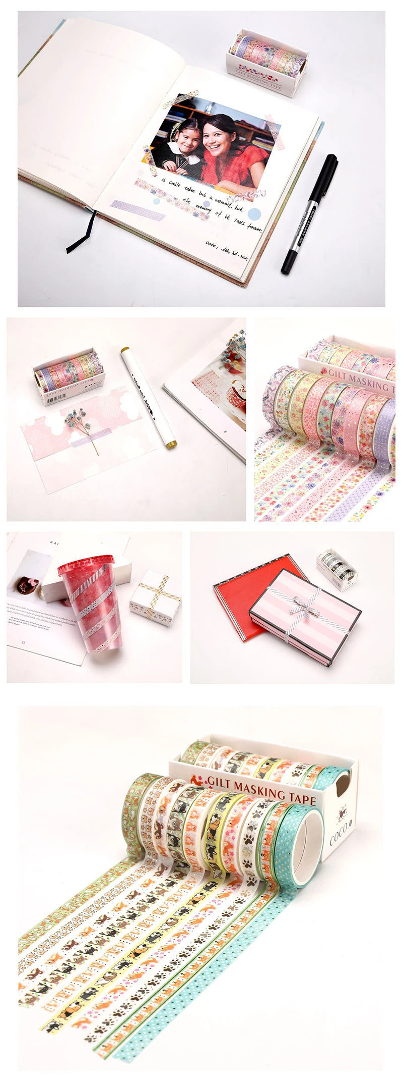 Gold Foil Washi Tape