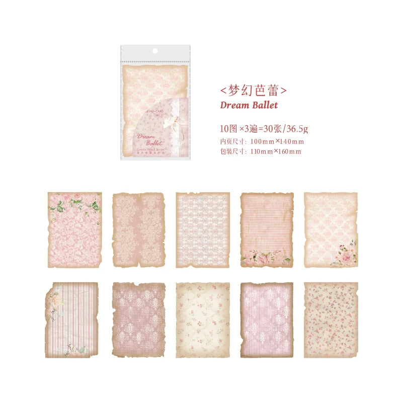 Gentle Wind Series Scrapbooking Paper Set