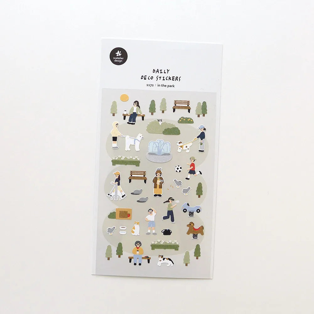 In The Park Sticker Pack
