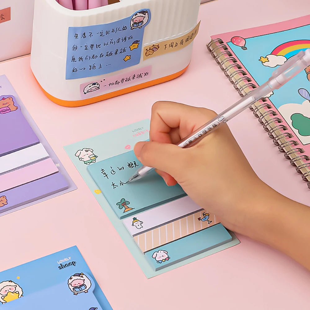 Cartoon Animal Sticky Note Sets